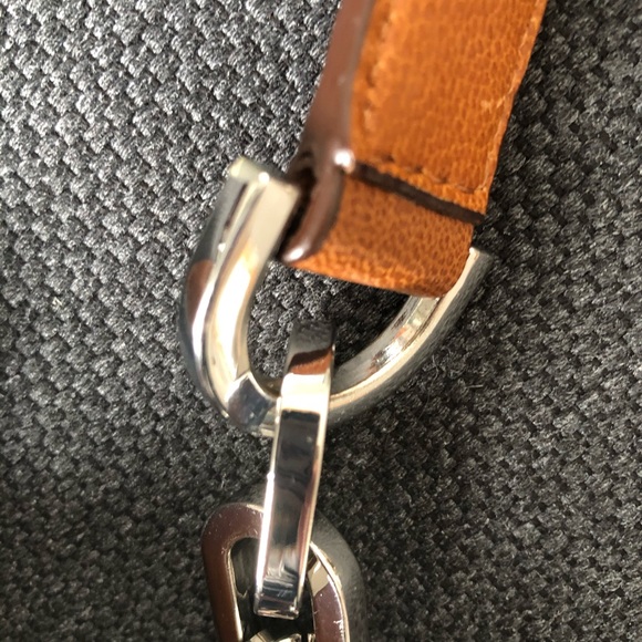 Michael Kors Leather Caramel/Brown Crossbody Bag - Picture 7 of 8